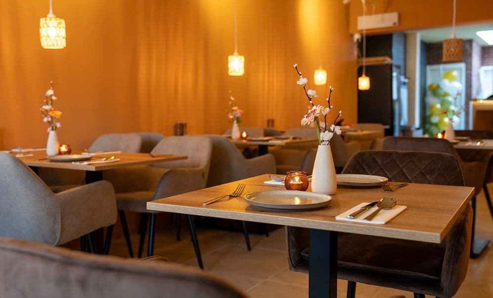 Veda Restaurant Interior - Fine Dining Experience in Purmerend